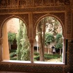 Alhambra Windows Alhambra Courtyard windows